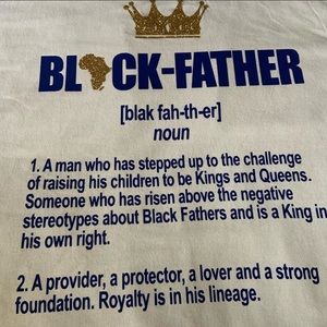Black father definition T-shirt
